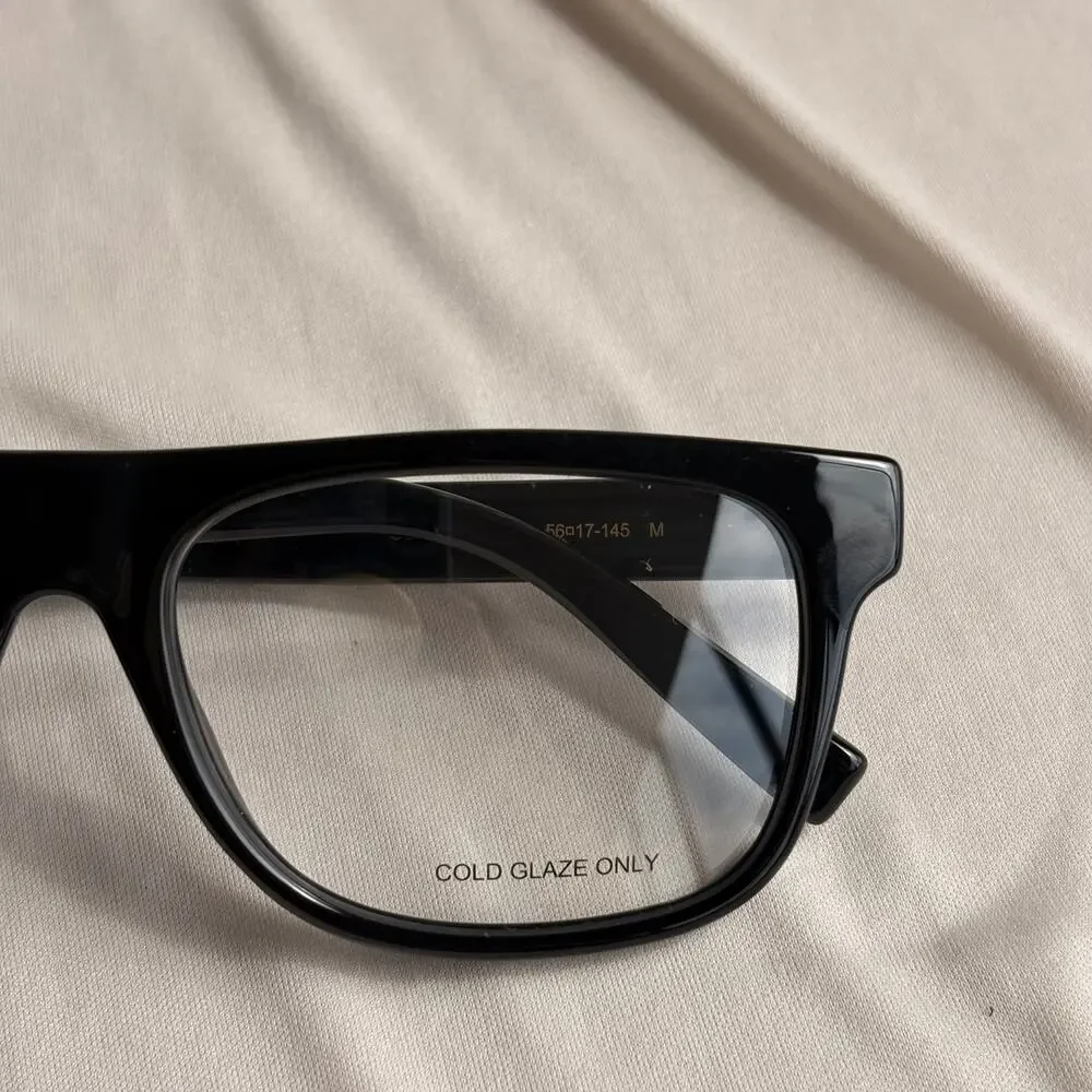 Gucci Black Square Eyeglasses - GG1117O - Red & Green Web, NIB